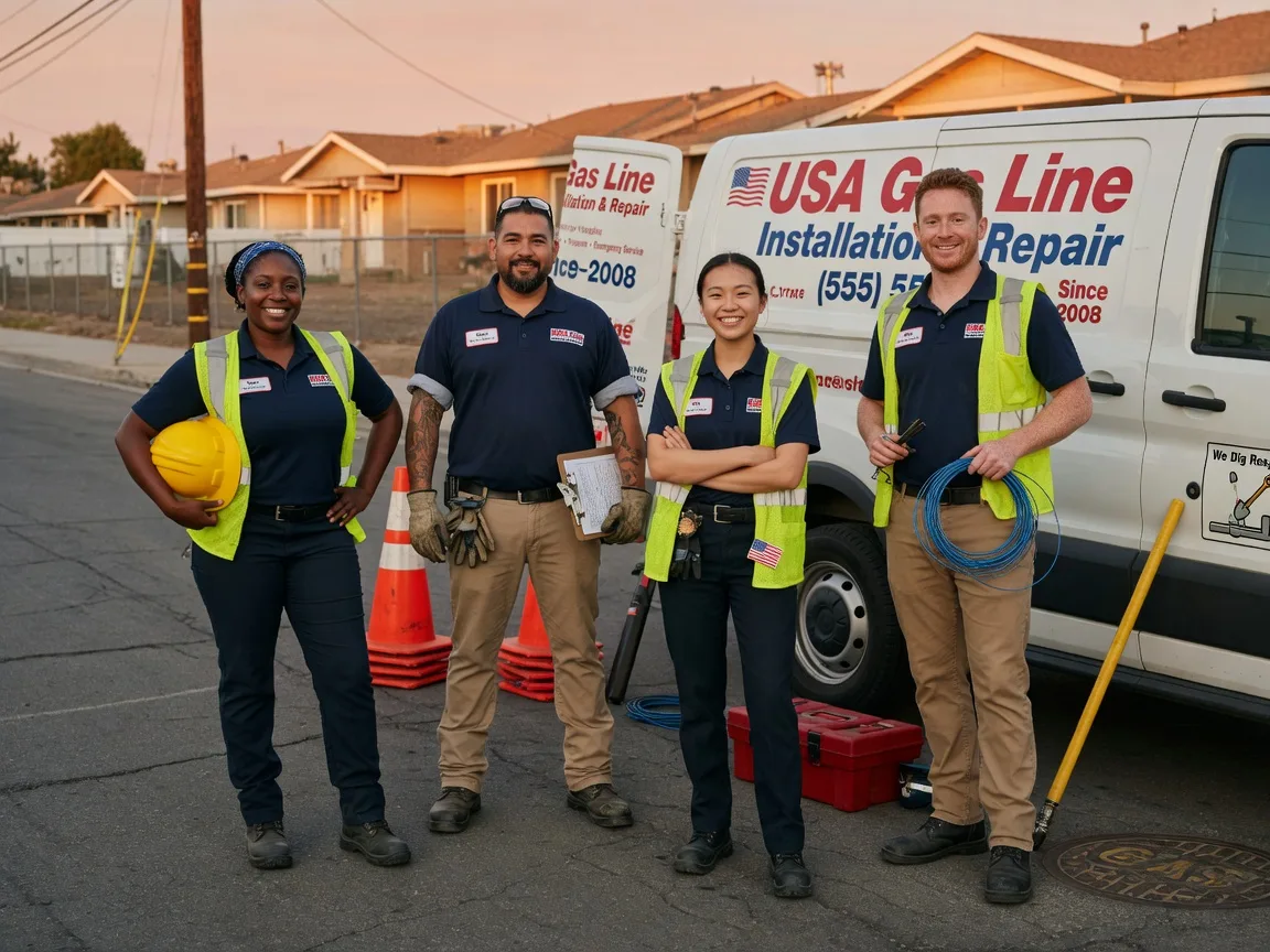 Gas Line Installation company in Bath, PA